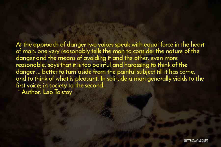 Harassing Quotes By Leo Tolstoy