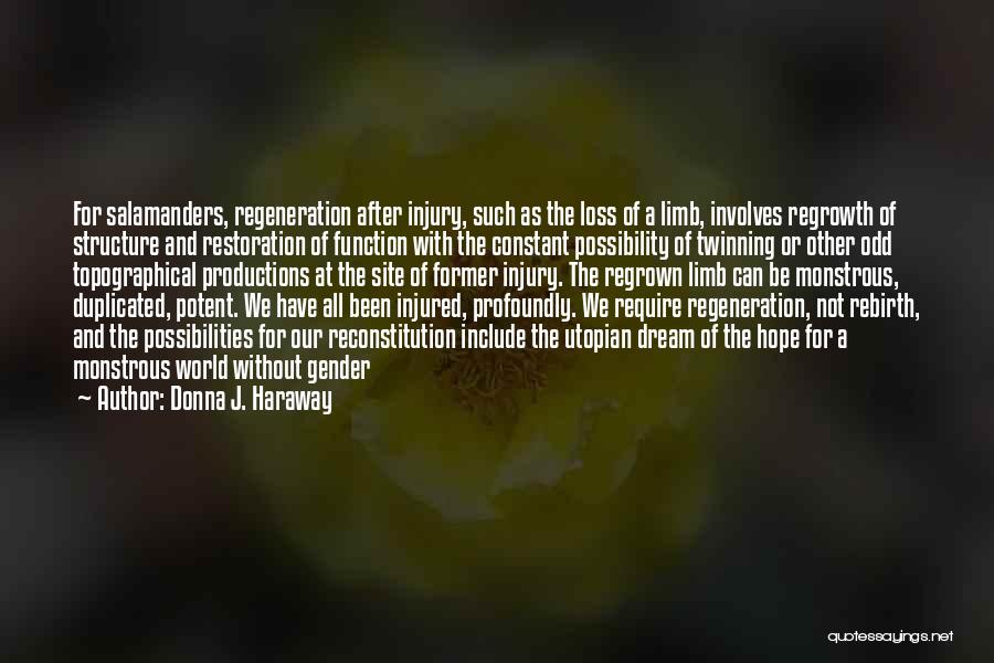 Haraway Quotes By Donna J. Haraway