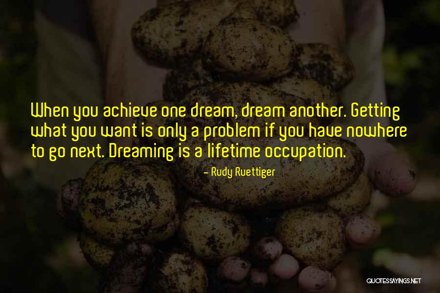 Harberger Books Quotes By Rudy Ruettiger Harberger Books Quotes By Rudy Ruettiger