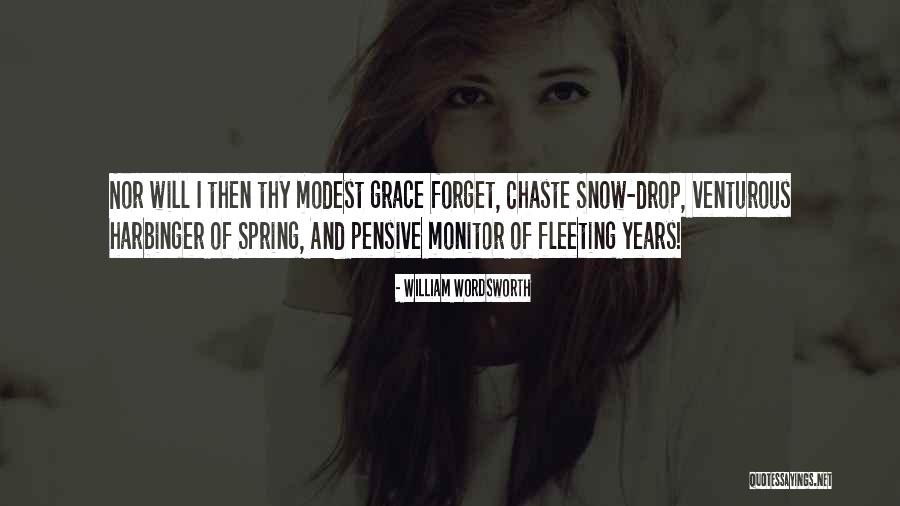 Harbinger Of Spring Quotes By William Wordsworth Harbinger Of Spring Quotes By William Wordsworth