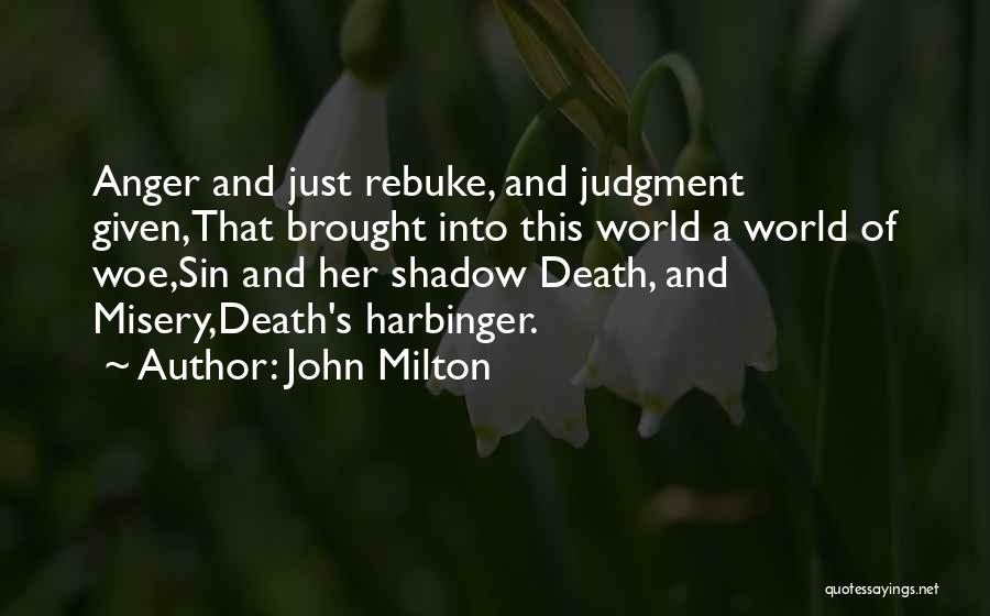 Harbinger Quotes By John Milton