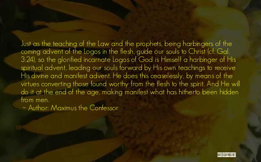 Harbinger Quotes By Maximus The Confessor