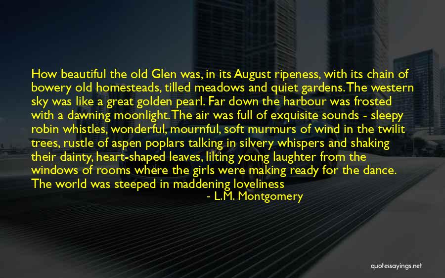 Harbour Air Quotes By L.M. Montgomery Harbour Air Quotes By L.M. Montgomery