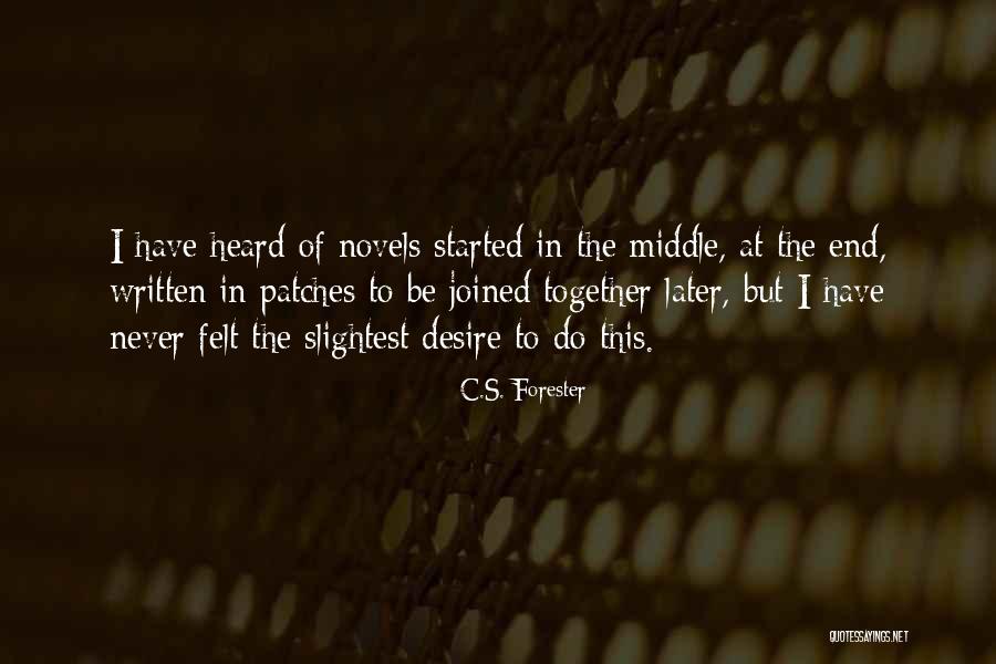 Harc Lement Sexuel Quotes By C.S. Forester Harc Lement Sexuel Quotes By C.S. Forester
