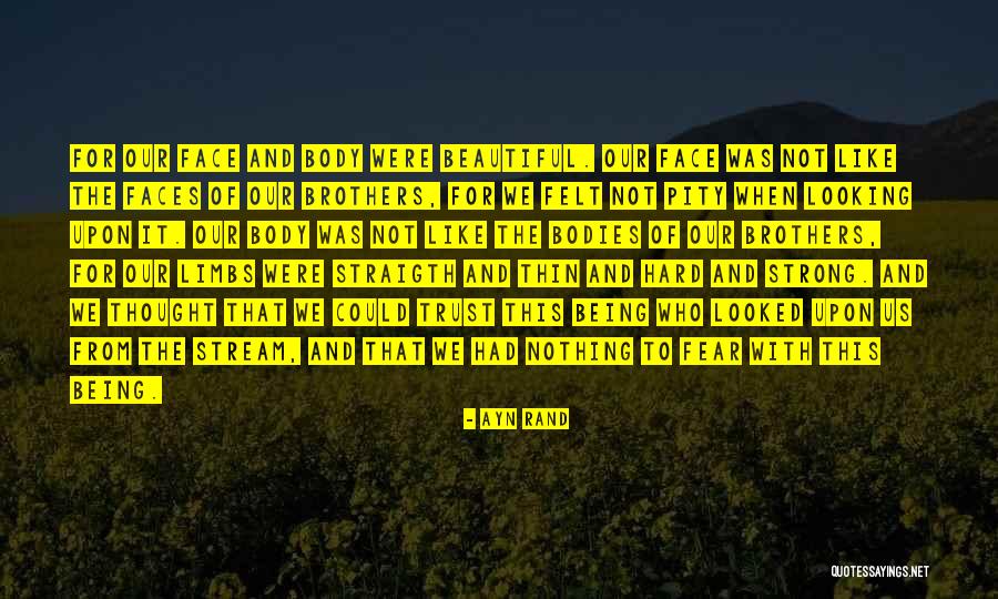 Hard Being Strong Quotes By Ayn Rand Hard Being Strong Quotes By Ayn Rand