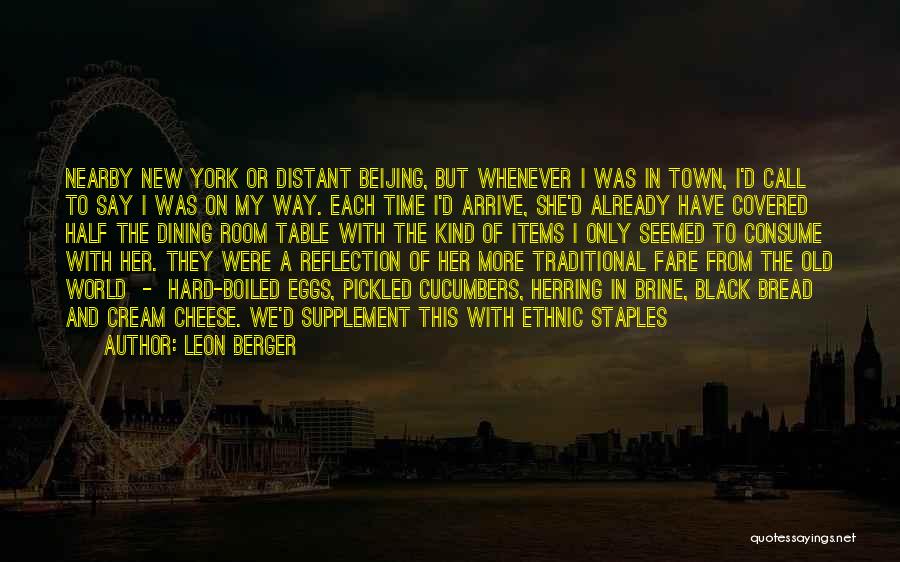 Hard Boiled Quotes By Leon Berger