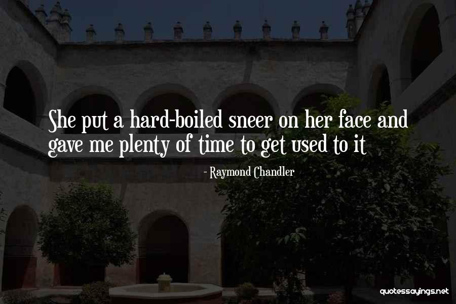 Hard Boiled Quotes By Raymond Chandler