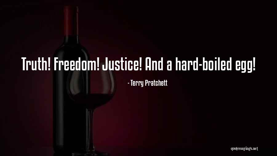 Hard Boiled Quotes By Terry Pratchett