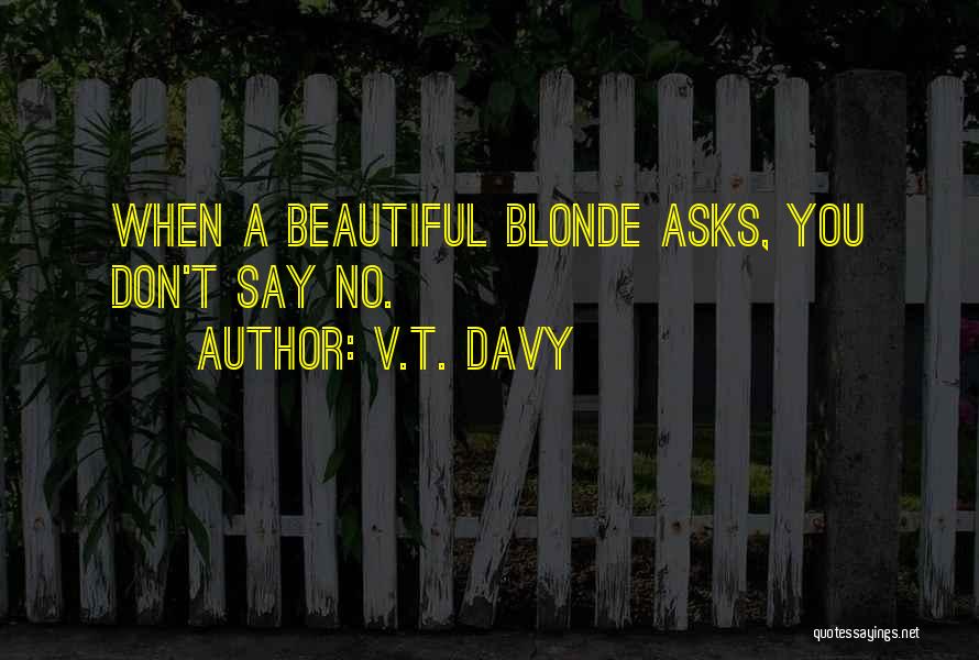 Hard Boiled Quotes By V.T. Davy