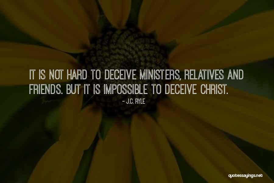 Hard But Not Impossible Quotes By J.C. Ryle