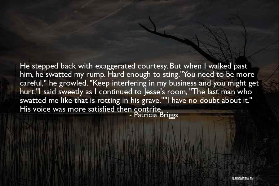 Hard Funny Quotes By Patricia Briggs