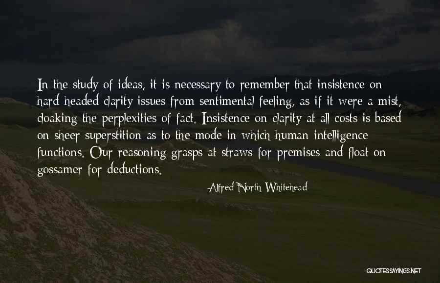 Hard Headed Quotes By Alfred North Whitehead