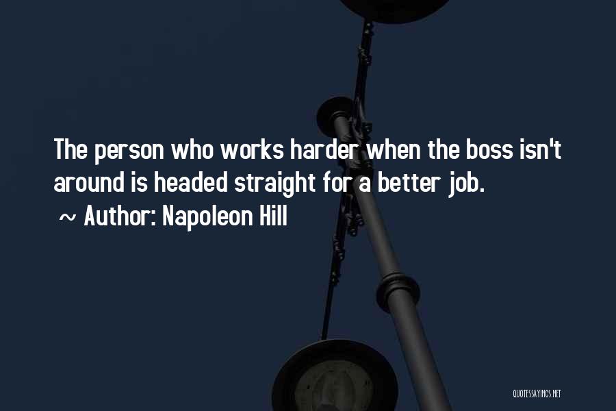 Hard Headed Quotes By Napoleon Hill