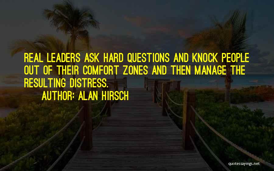 Hard Knock Quotes By Alan Hirsch