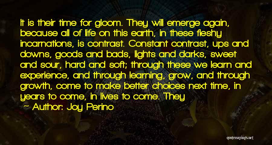 Hard Life Choices Quotes By Joy Perino