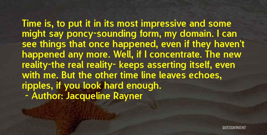 Hard Line Quotes By Jacqueline Rayner