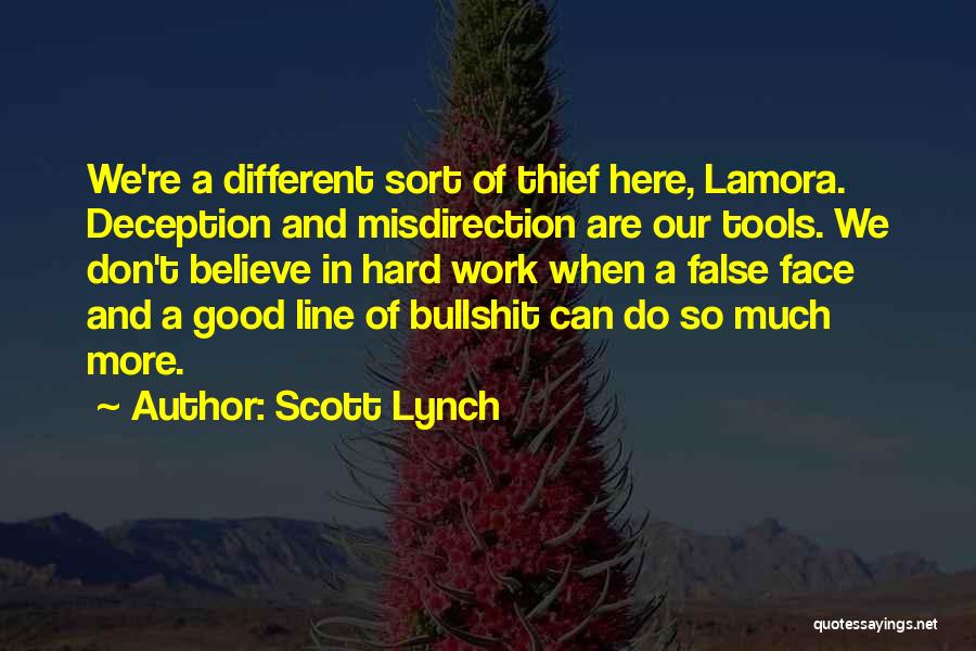 Hard Line Quotes By Scott Lynch