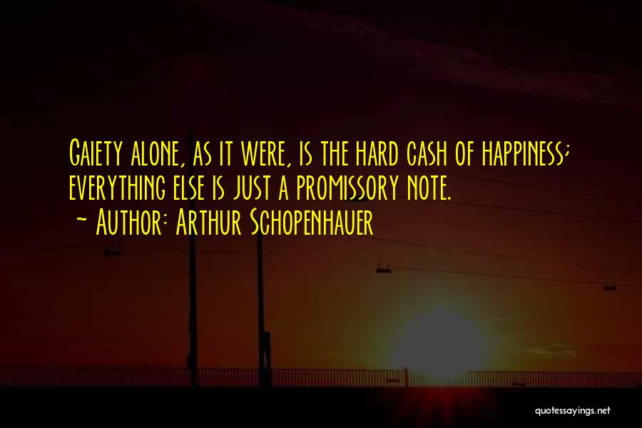 Hard Love Quotes By Arthur Schopenhauer