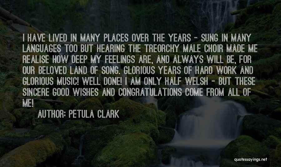 Hard Of Hearing Quotes By Petula Clark
