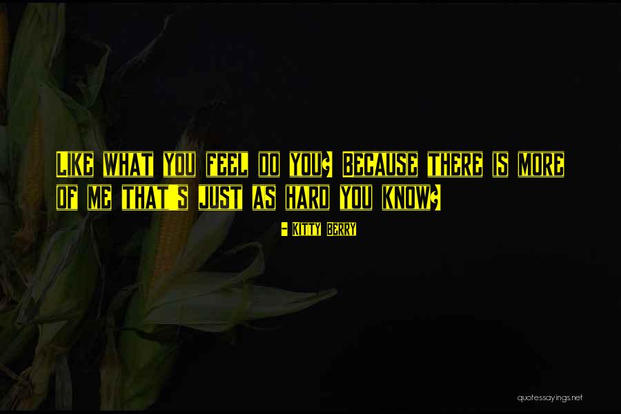 Hard Of Stone Quotes By Kitty Berry Hard Of Stone Quotes By Kitty Berry