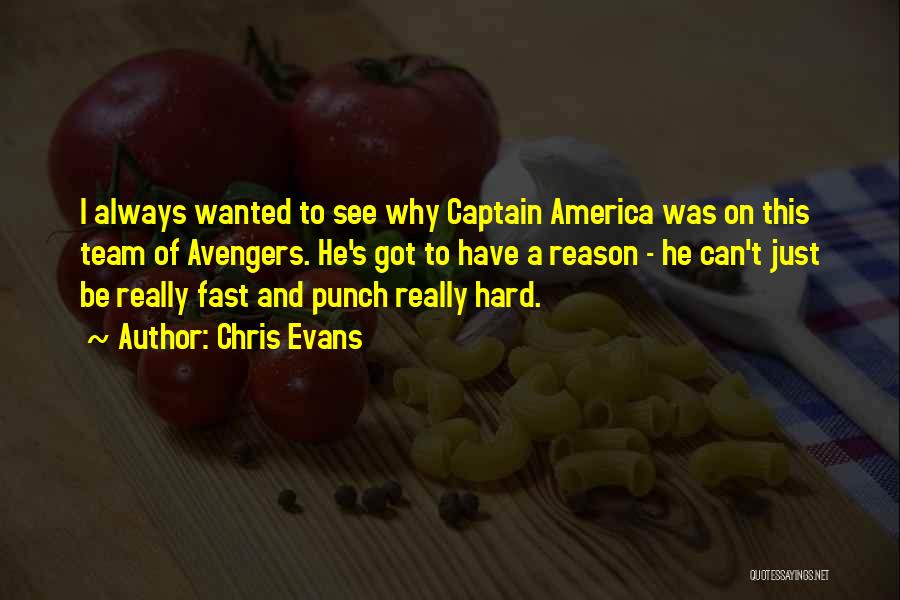 Hard Punch Quotes By Chris Evans