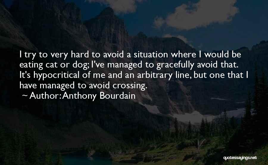 Hard Situation Quotes By Anthony Bourdain