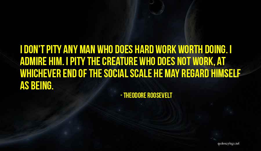 Hard Things Being Worth It Quotes By Theodore Roosevelt