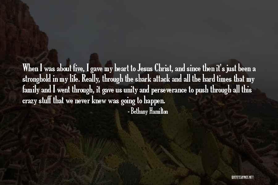 Hard Times And Family Quotes By Bethany Hamilton