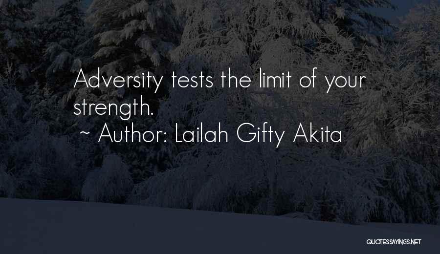Hard Times And Strength Quotes By Lailah Gifty Akita