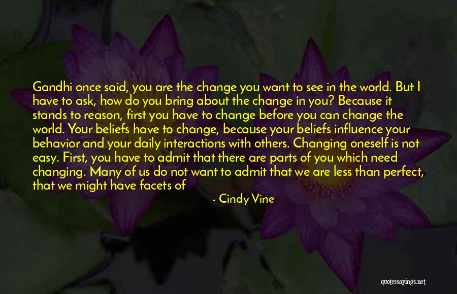 Hard To Admit Quotes By Cindy Vine