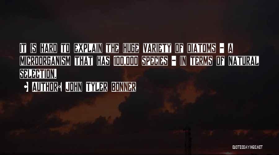 Hard To Explain Quotes By John Tyler Bonner