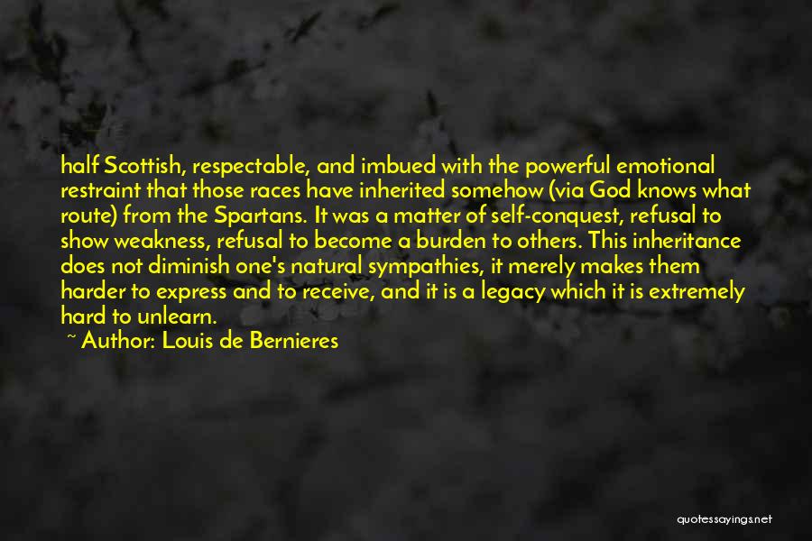 Hard To Express Yourself Quotes By Louis De Bernieres