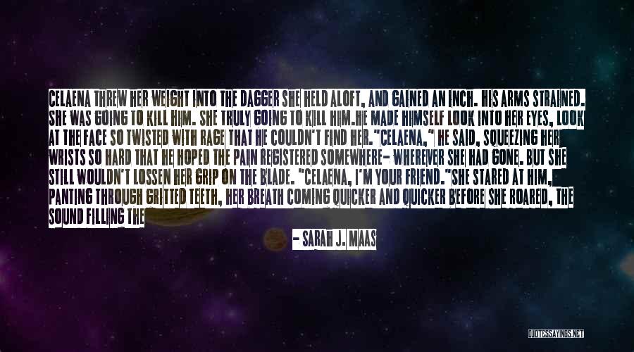 Hard To Find A Friend Like You Quotes By Sarah J. Maas