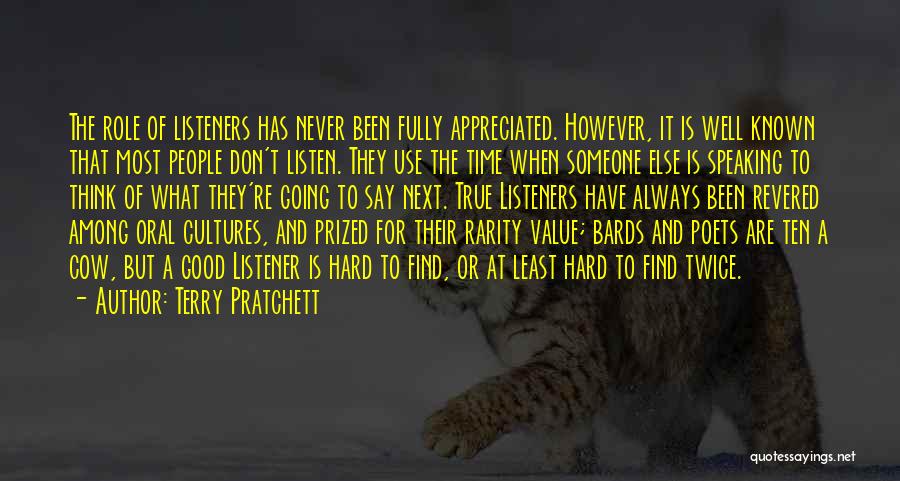 Hard To Find Someone Quotes By Terry Pratchett