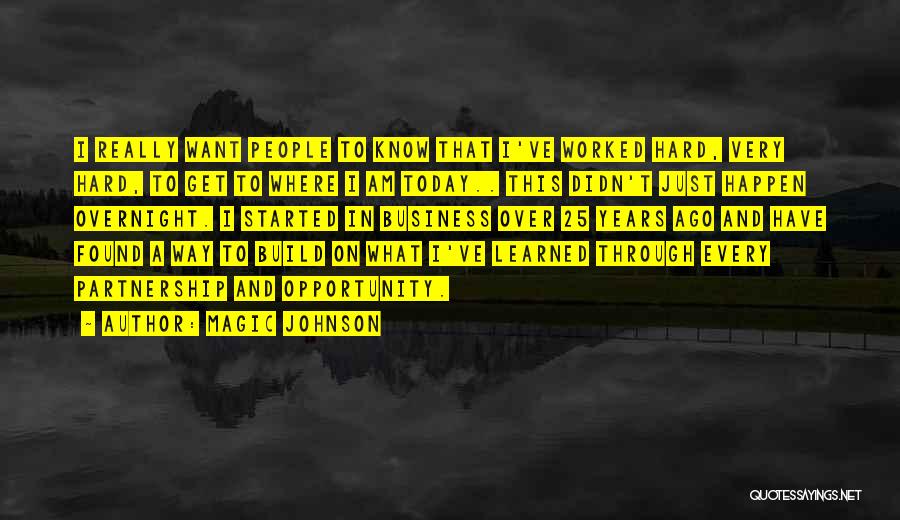 Hard To Get Over Quotes By Magic Johnson