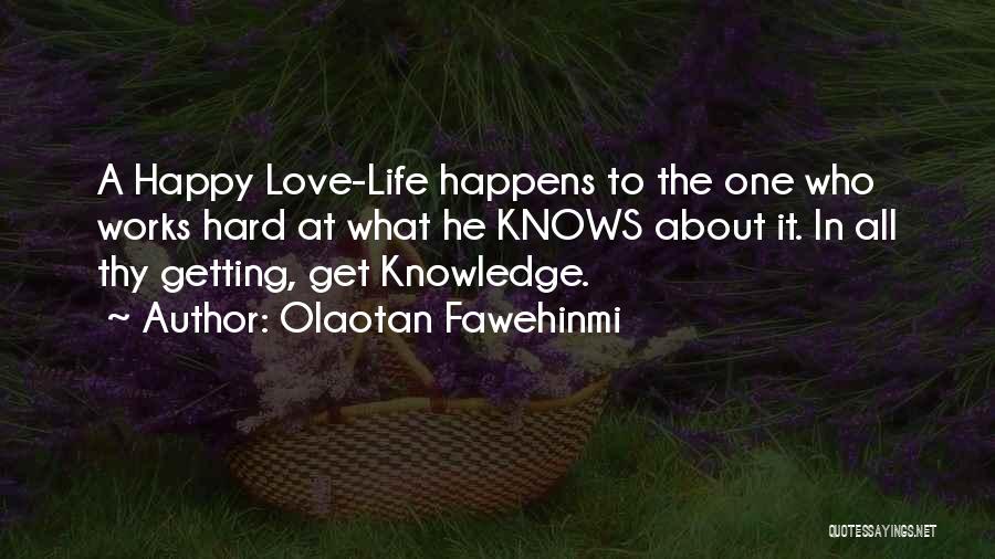 Hard To Get Relationships Quotes By Olaotan Fawehinmi