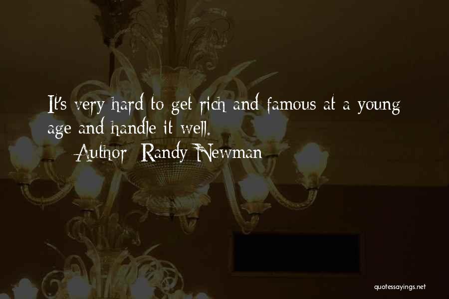 Hard To Handle Quotes By Randy Newman