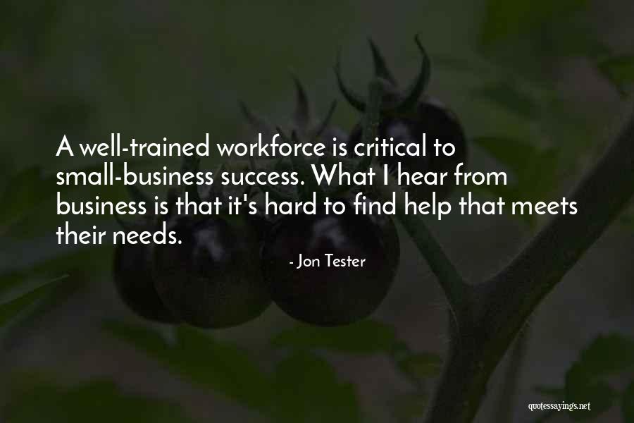Hard To Hear Quotes By Jon Tester Hard To Hear Quotes By Jon Tester
