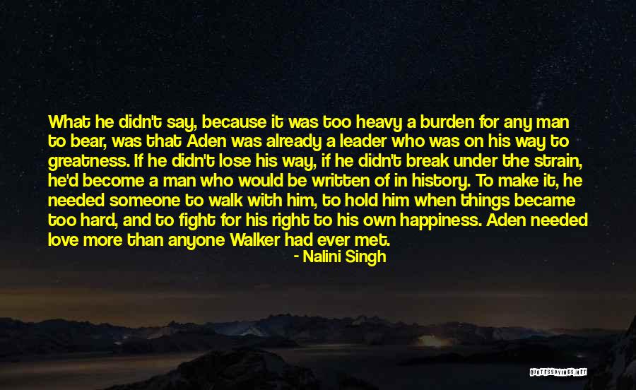 Hard To Lose Someone Quotes By Nalini Singh Hard To Lose Someone Quotes By Nalini Singh