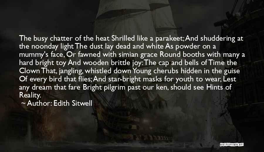 Hard To See The Light Quotes By Edith Sitwell