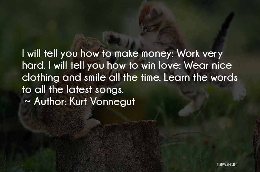 Hard To Smile Quotes By Kurt Vonnegut