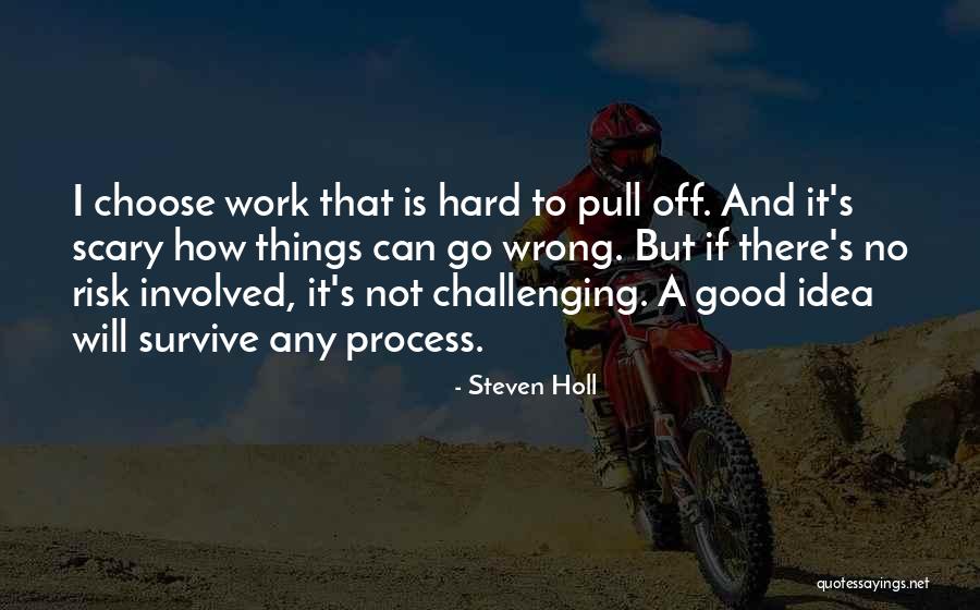 Hard To Survive Quotes By Steven Holl Hard To Survive Quotes By Steven Holl