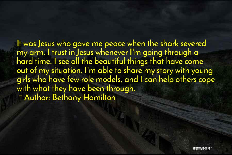 Hard To Trust Quotes By Bethany Hamilton