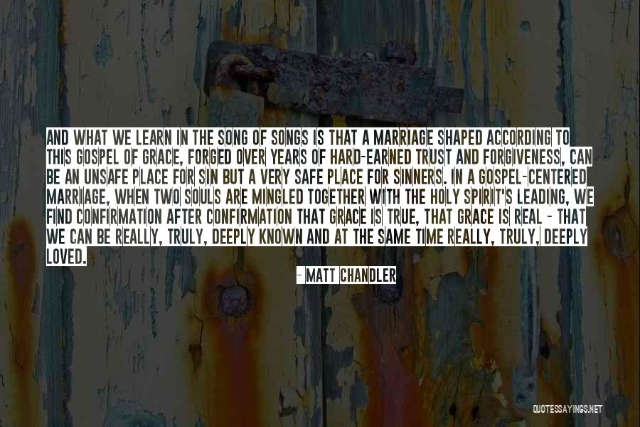 Hard To Trust Quotes By Matt Chandler Hard To Trust Quotes By Matt Chandler
