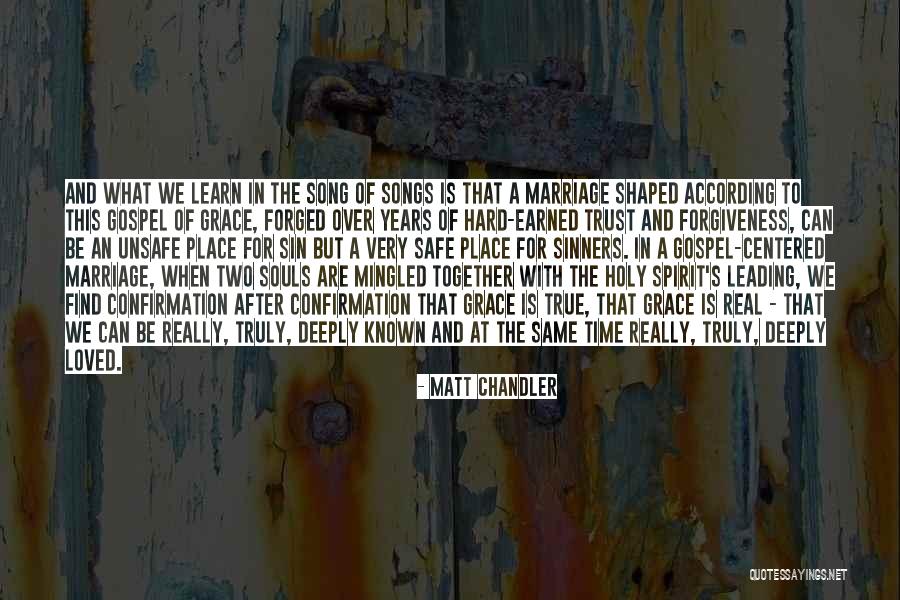 Hard To Trust Quotes By Matt Chandler