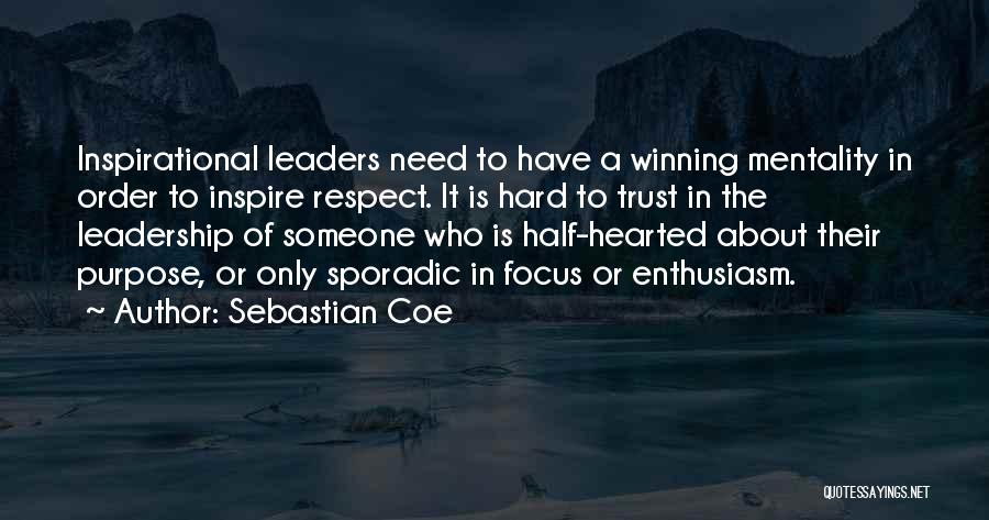 Hard To Trust Quotes By Sebastian Coe