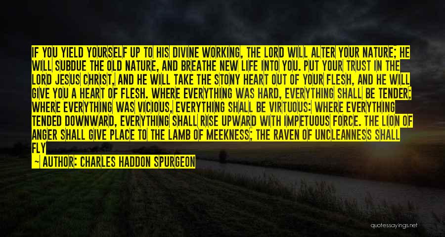 Hard To Trust You Quotes By Charles Haddon Spurgeon