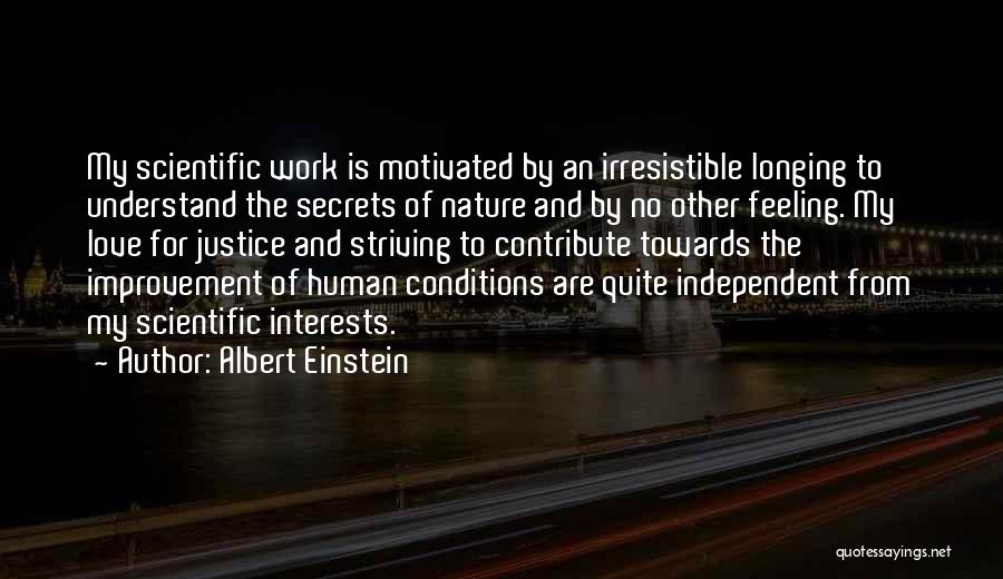 Hard To Understand Love Quotes By Albert Einstein