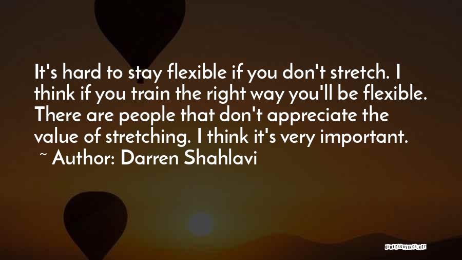 Hard Train Quotes By Darren Shahlavi