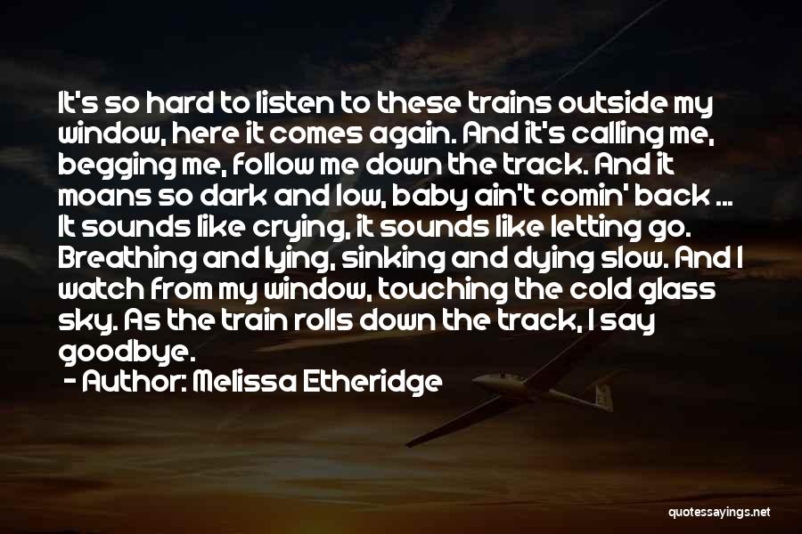 Hard Train Quotes By Melissa Etheridge